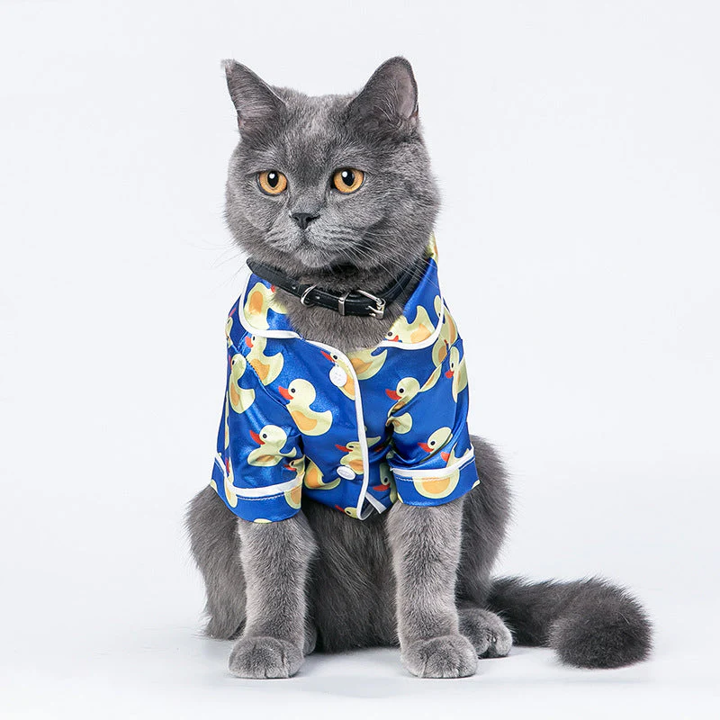 Pet Silk Duck Pajamas - Image 6