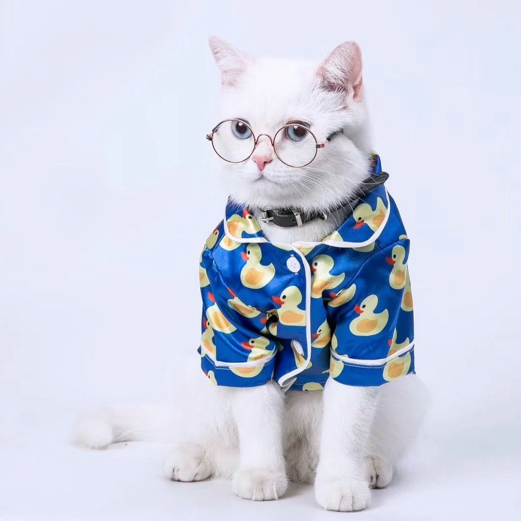 Pet Silk Duck Pajamas - Image 8