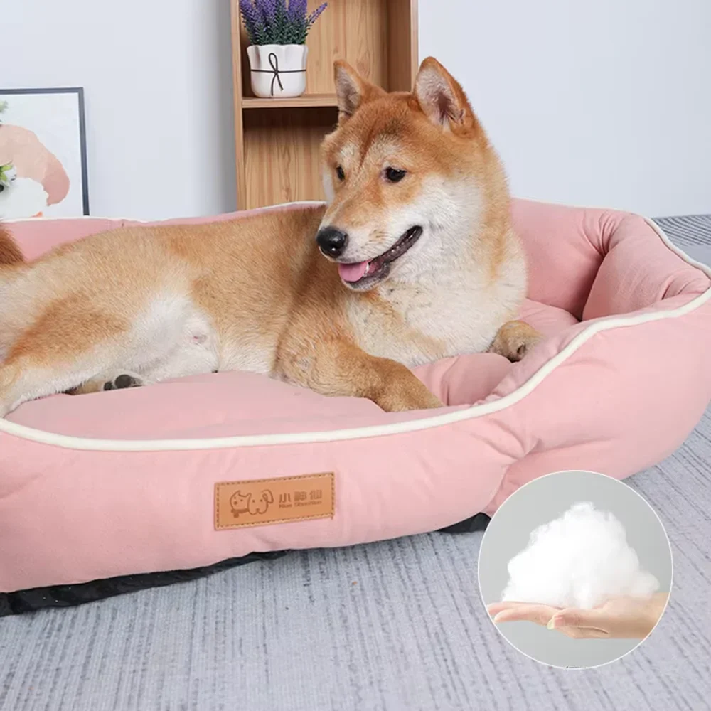 Pet Sofa Bed – Large Dog & Cat Sleeping House | Winter Warm Cushion Mat for Big Pets - Image 2