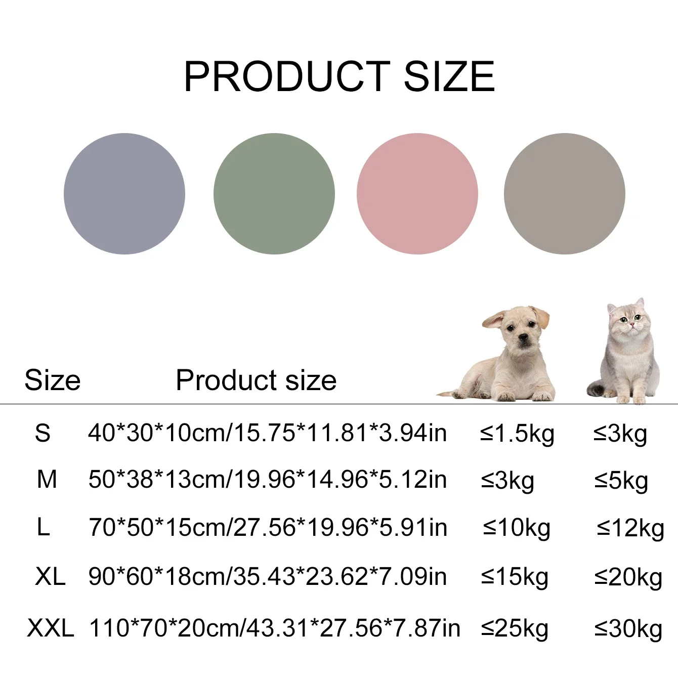 Pet Sofa Bed – Large Dog & Cat Sleeping House | Winter Warm Cushion Mat for Big Pets - Image 7