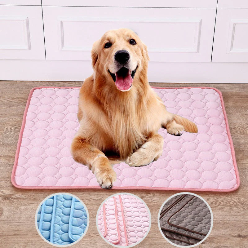 Pet Summer Portable Ice Silk Cooling Pad - Image 3
