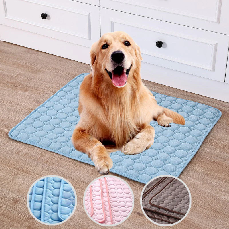 Pet Summer Portable Ice Silk Cooling Pad - Image 5