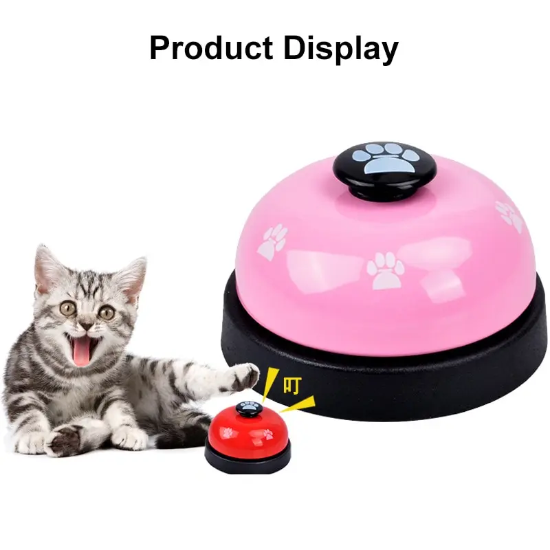 Pet Training Dinner Bell Toy – Interactive Training Tool for Dogs & Cats - Image 2