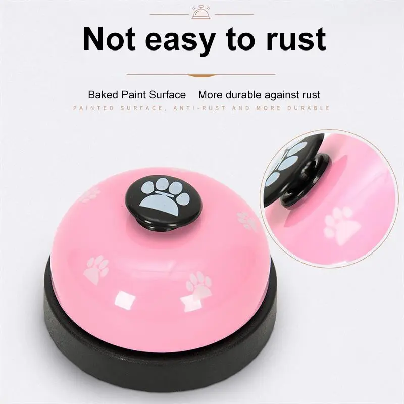 Pet Training Dinner Bell Toy – Interactive Training Tool for Dogs & Cats - Image 4