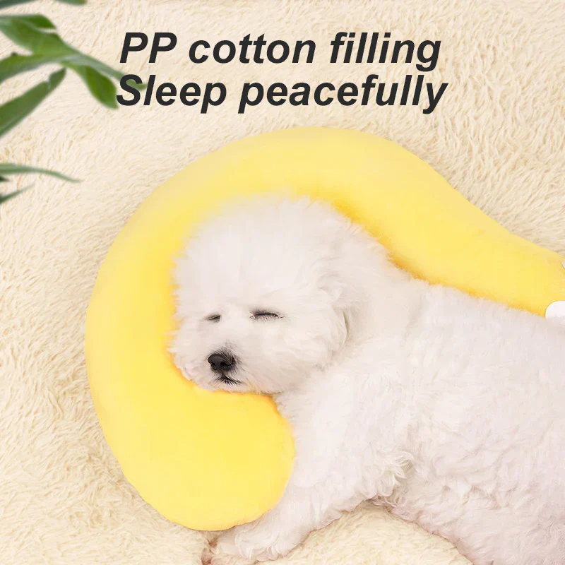 Pet U-Shaped Neck Pillow for Dogs & Cats - Image 4