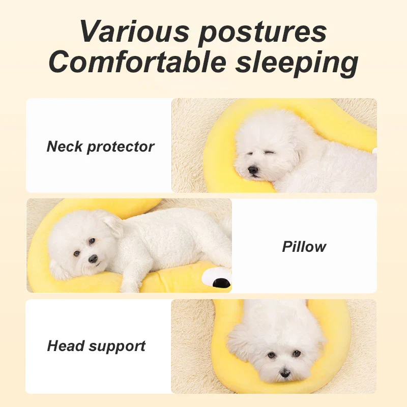 Pet U-Shaped Neck Pillow for Dogs & Cats - Image 6