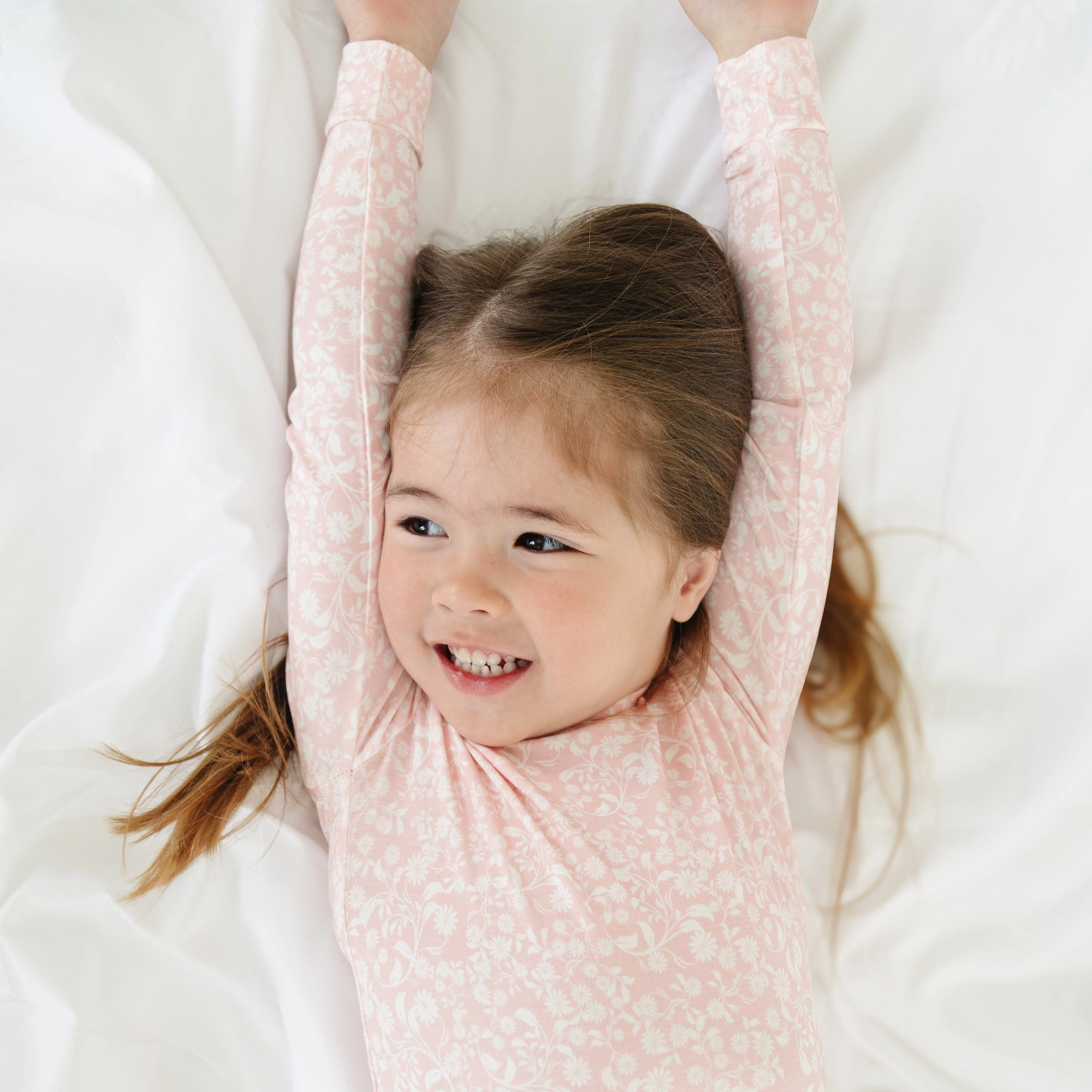 Petite Fleur Bamboo Toddler Pajama Set - Image 6