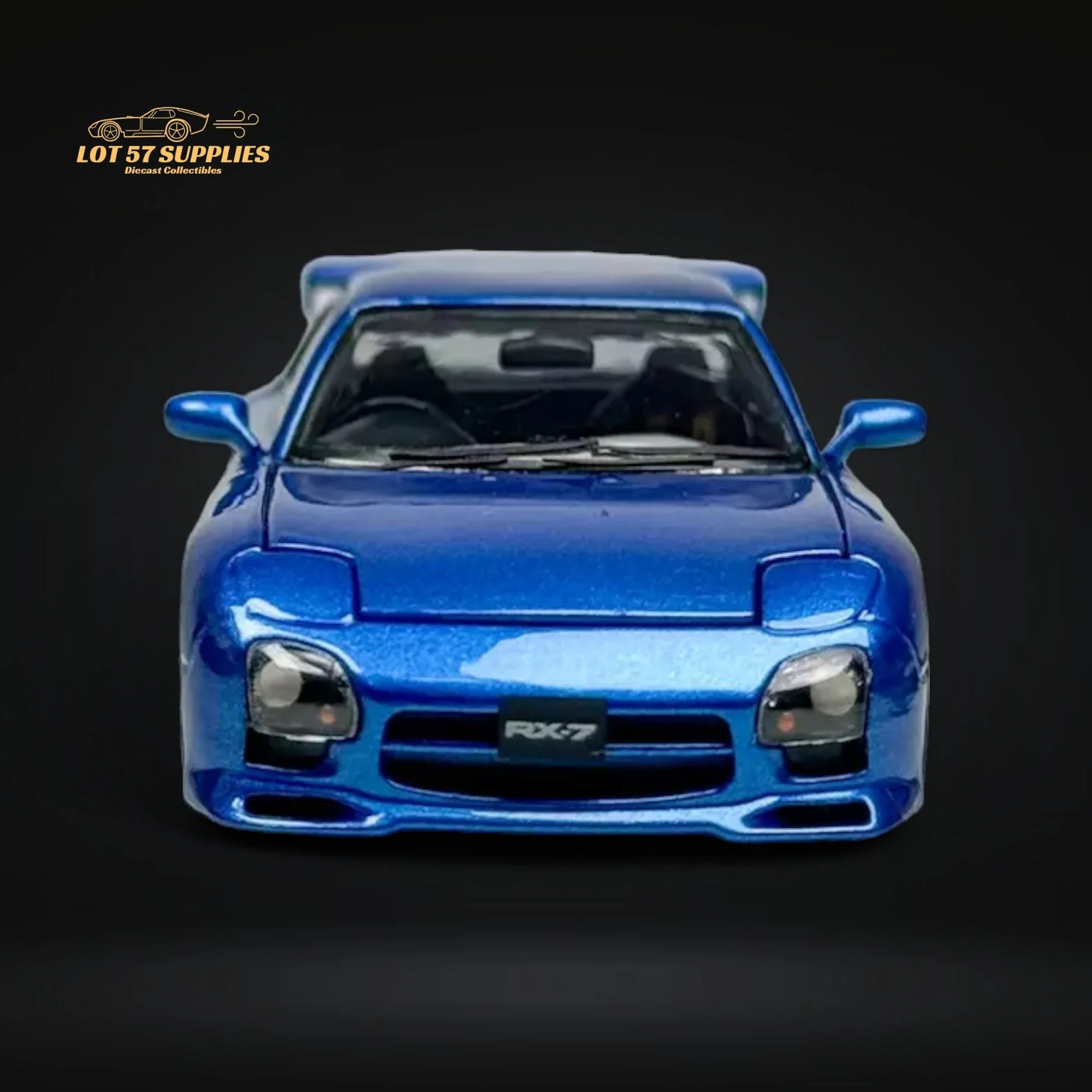 PGM Mazda RX-7 FD3S Metallic Blue 1:64 - Image 10