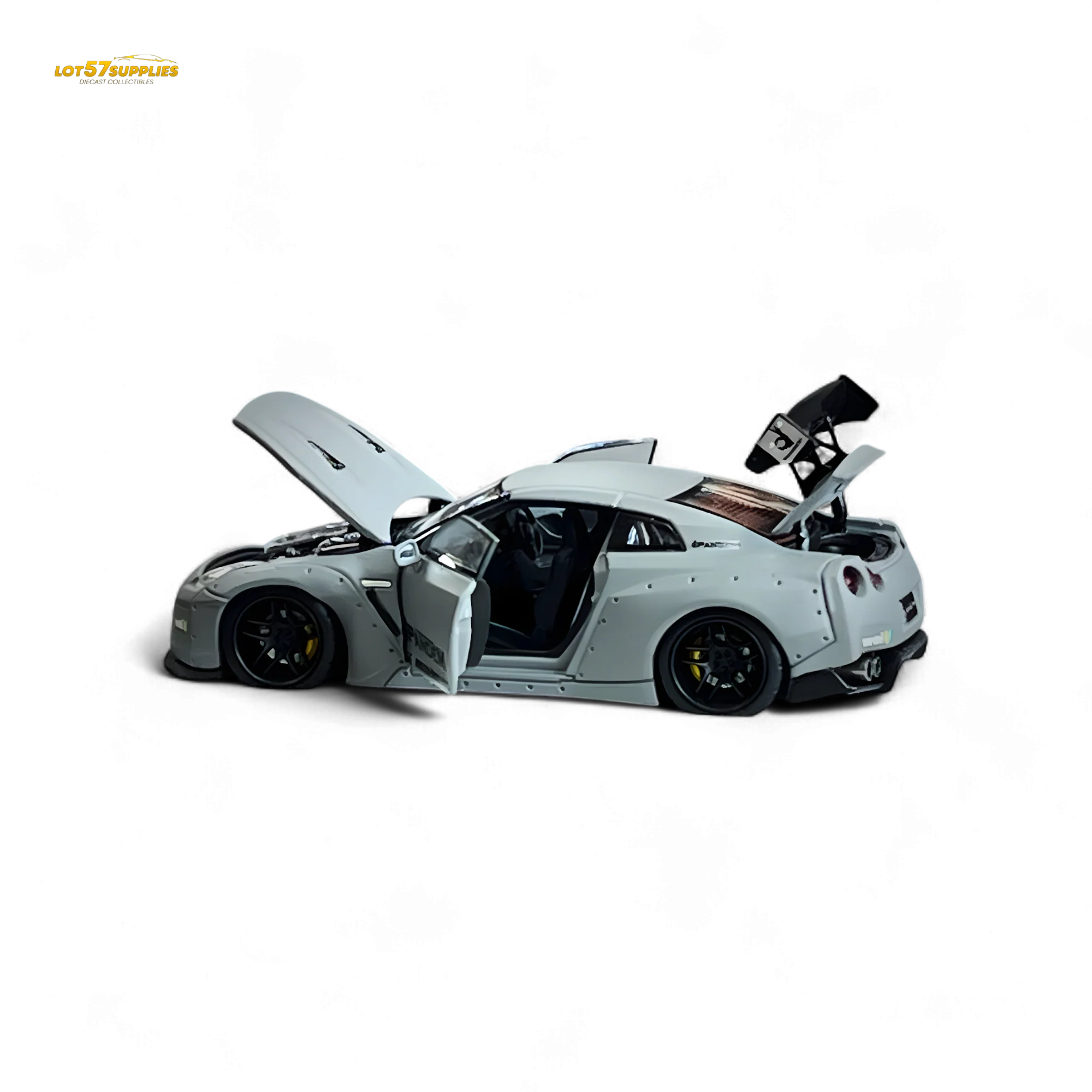 PGM Rocket Bunny R35 Combat Grey Luxury Version 1:64 - Image 15