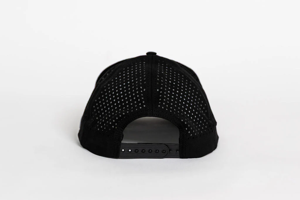 Philly Philly Dad Performance Hat - Black w/ Kelly Green Letters - Image 6