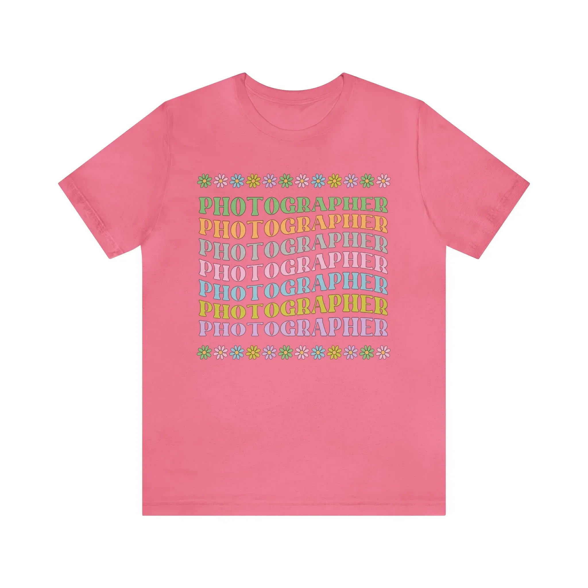 Photographer Tee Shirt for Her: Cute Gift for Wedding Photographer - Image 5