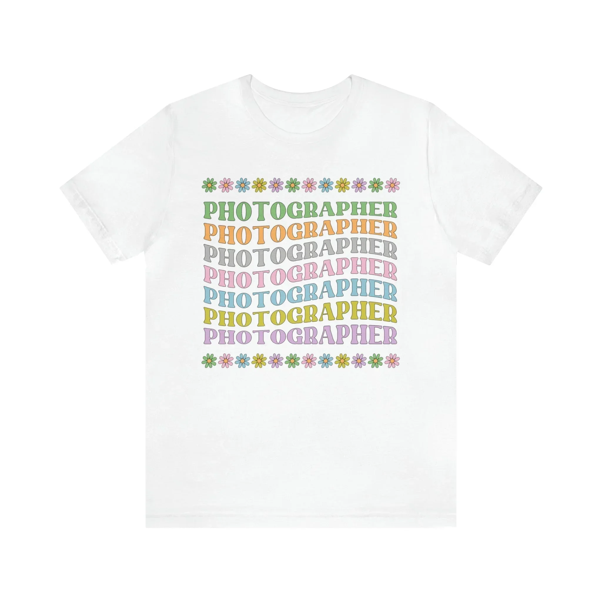 Photographer Tee Shirt for Her: Cute Gift for Wedding Photographer - Image 6