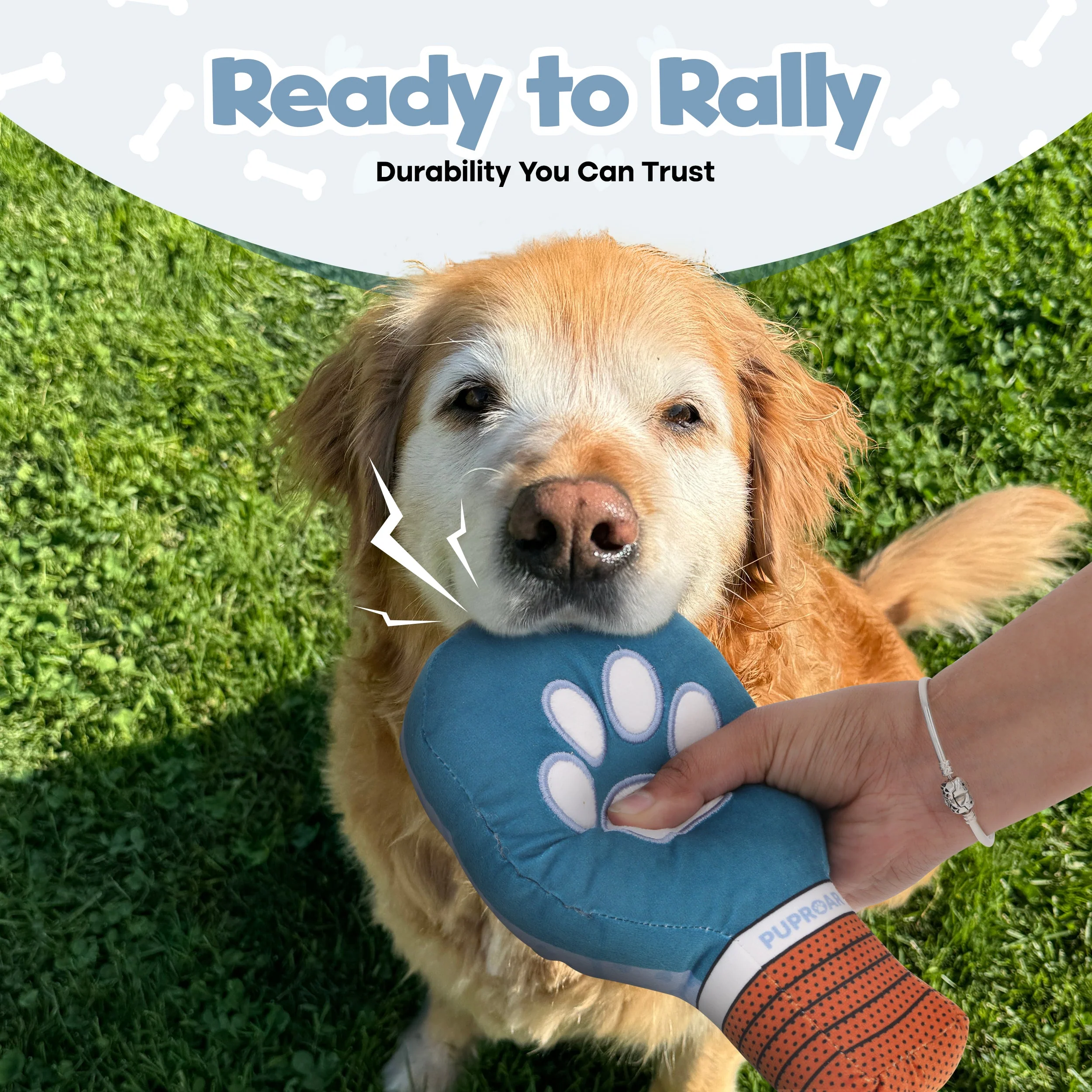 Pickleball Squeaky and Crinkle Paper Dog Toy -Funny Pickle Ball Puppy Gift - Image 6