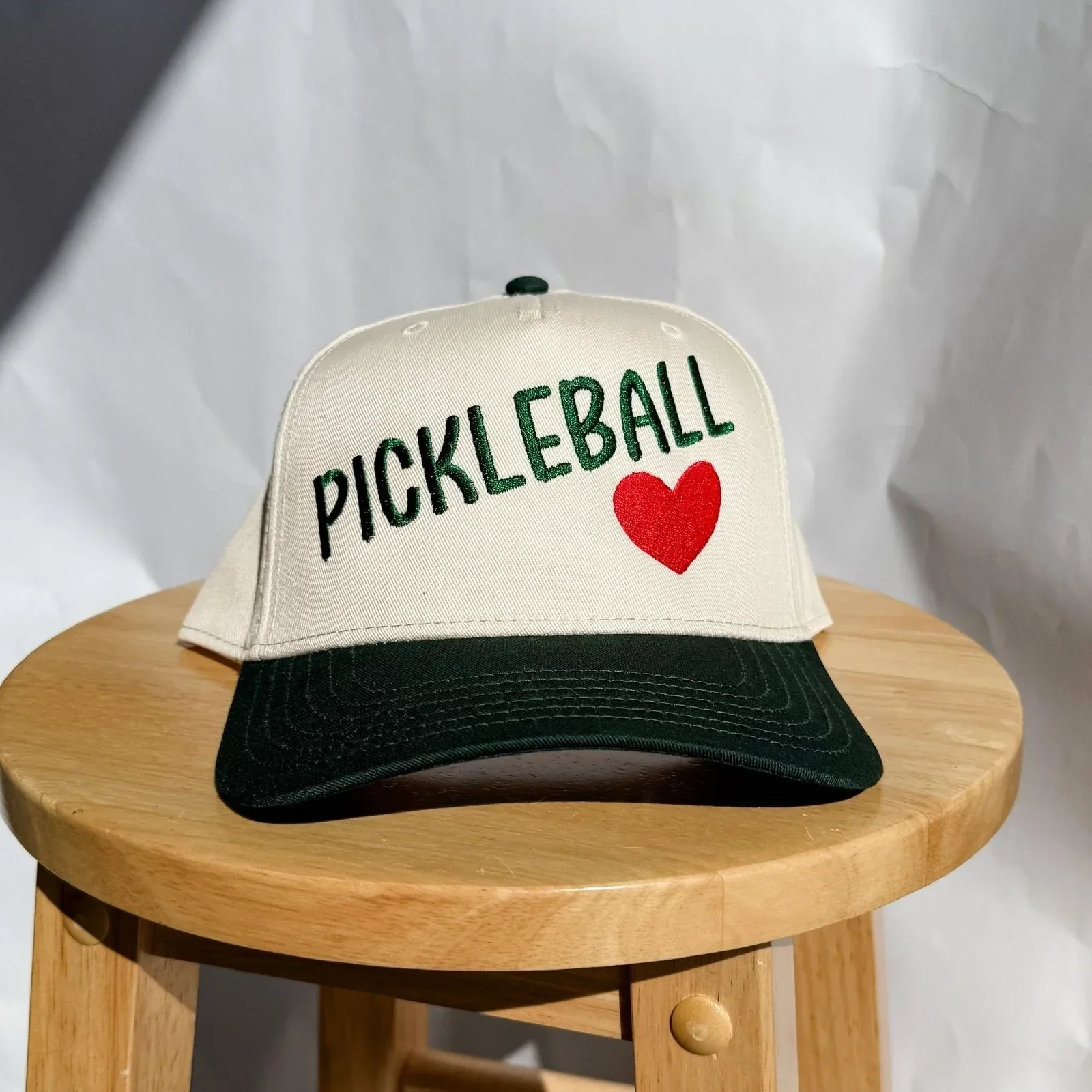 Pickleball - Trucker Hat cream/dark green - Image 3