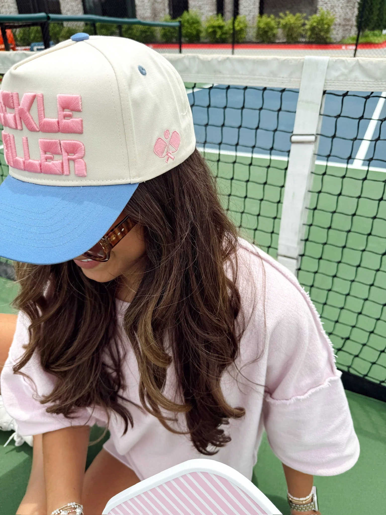 PICKLEBALLER - Vintage Trucker Hat - Image 11