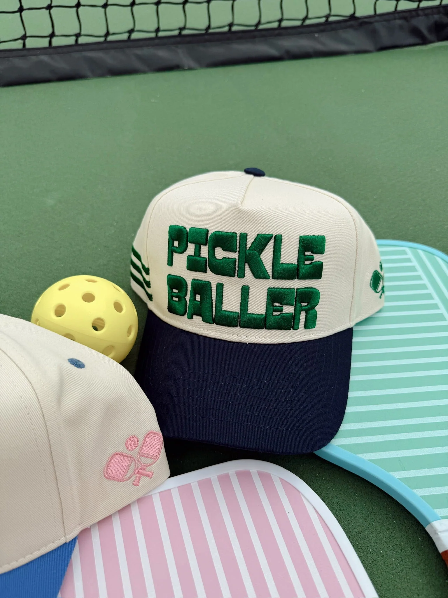 PICKLEBALLER - Vintage Trucker Hat - Image 17