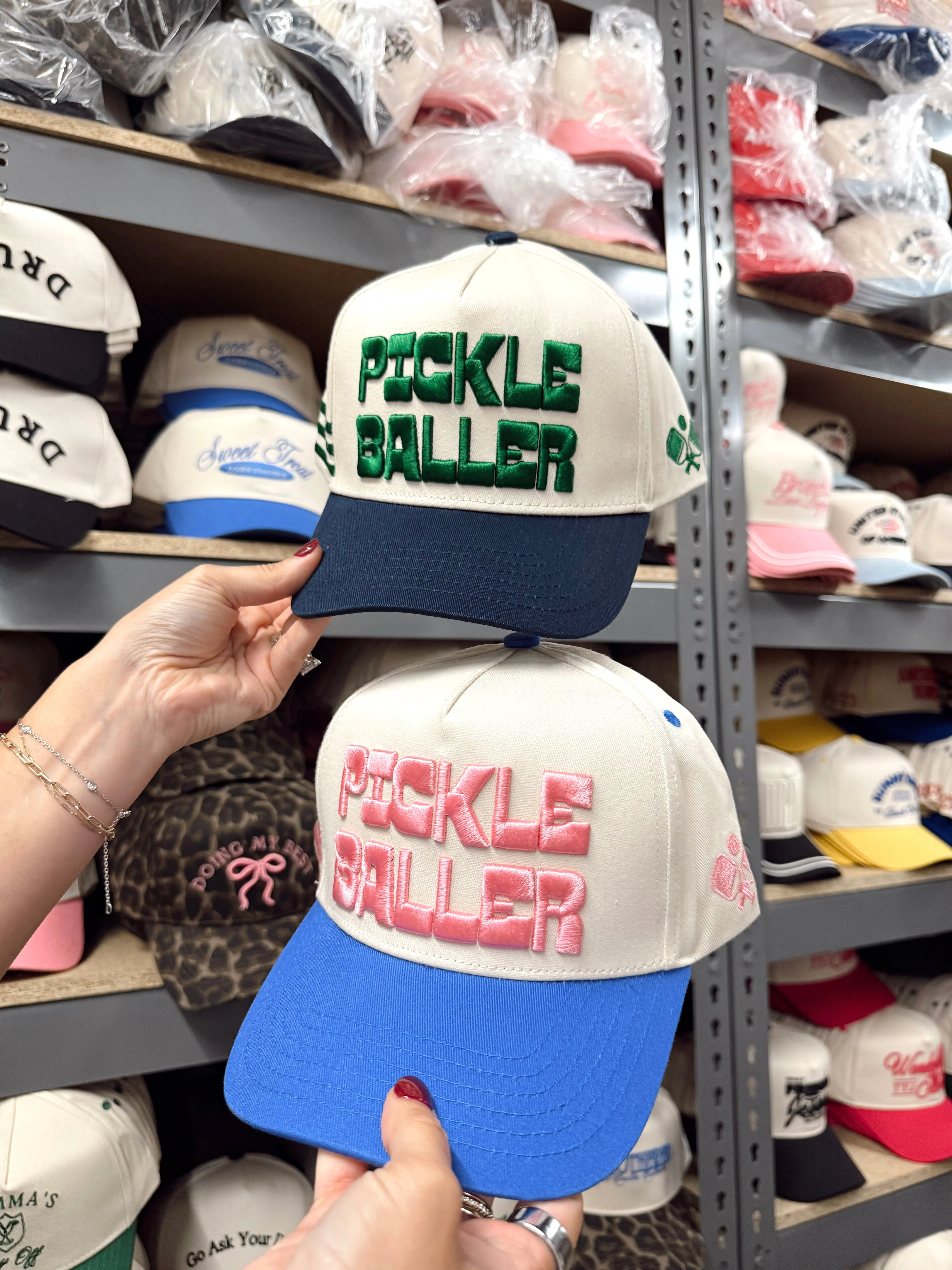PICKLEBALLER - Vintage Trucker Hat - Image 3