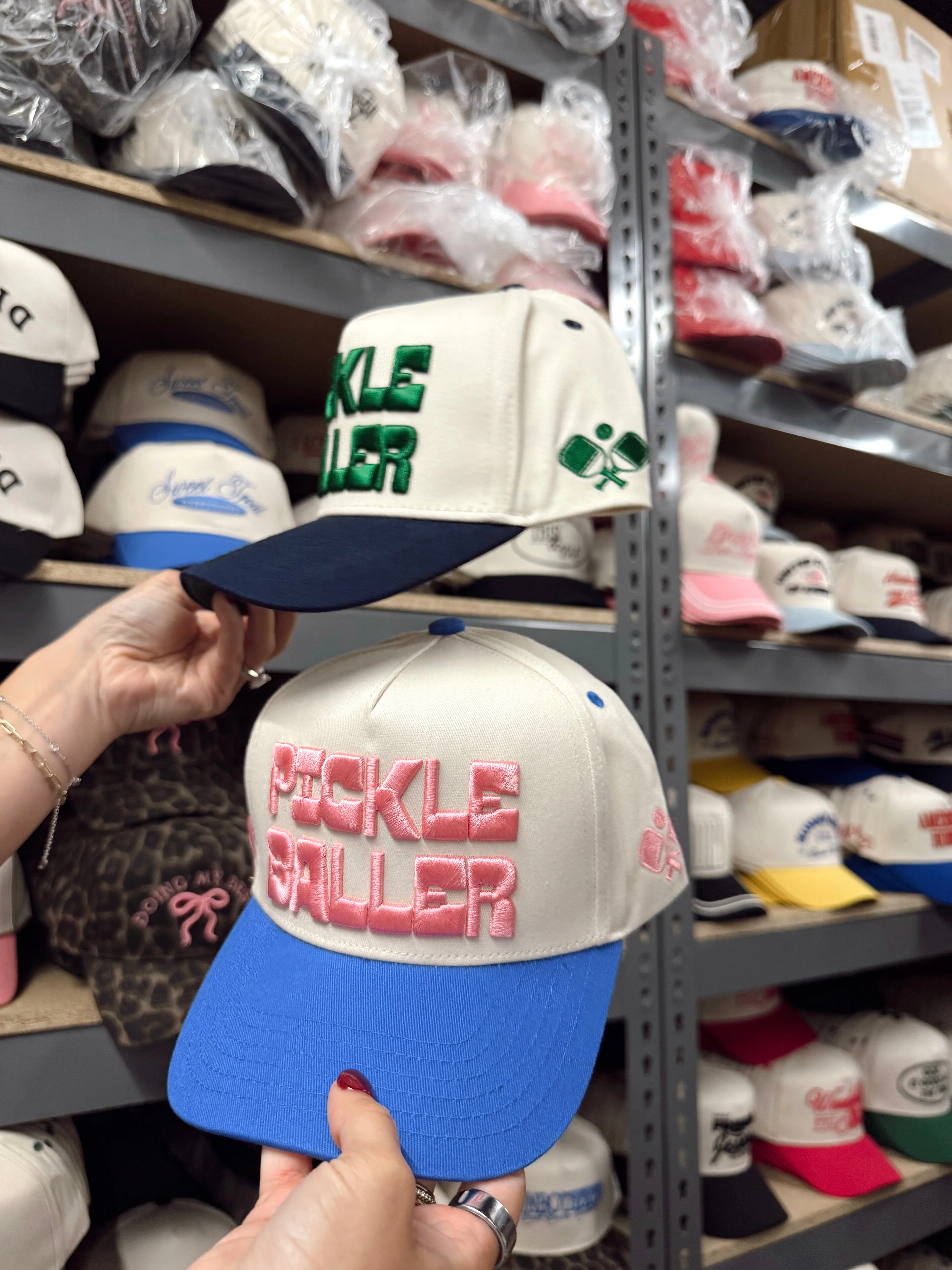 PICKLEBALLER - Vintage Trucker Hat - Image 8