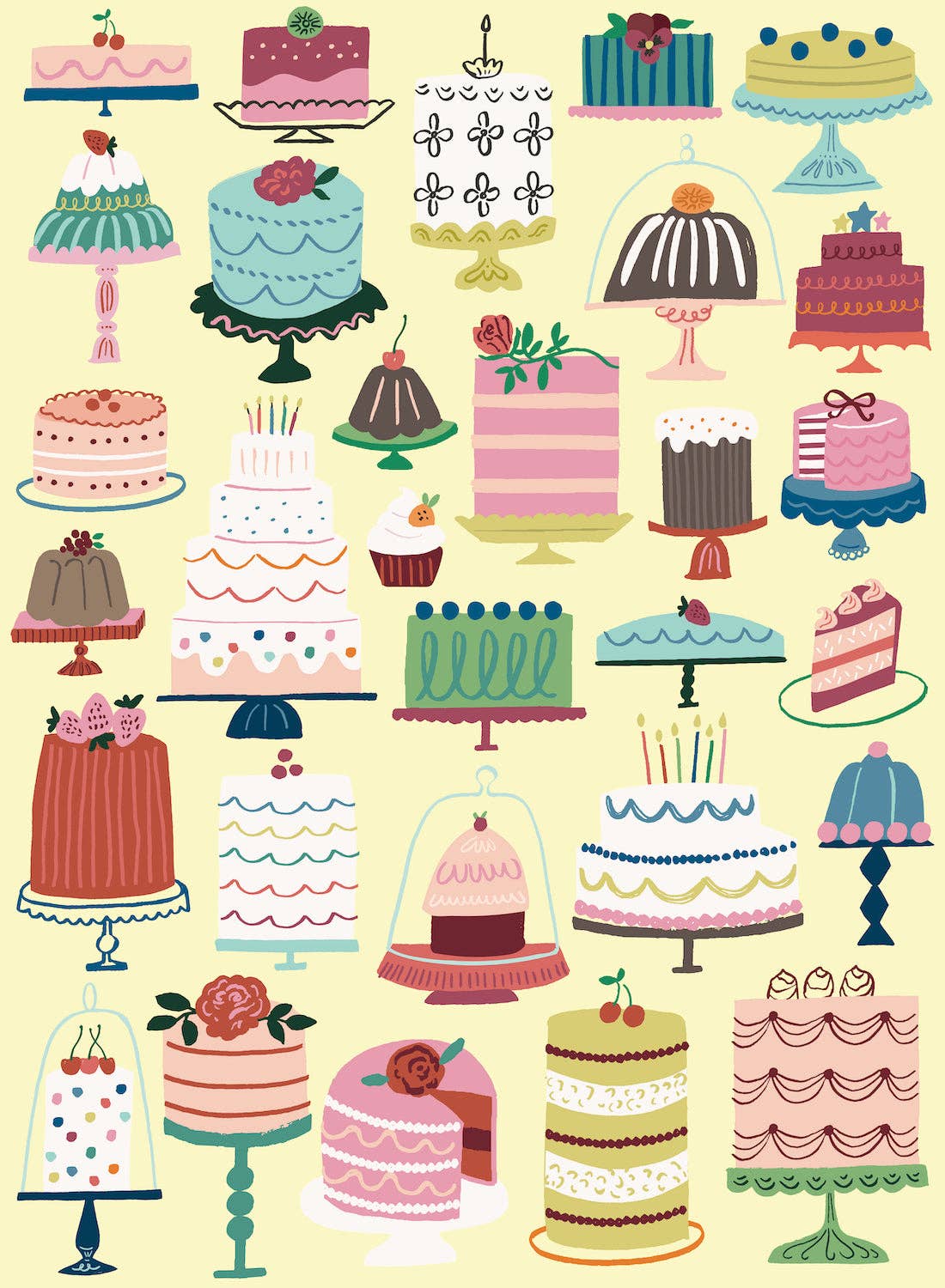 Piece of Cake 500 Piece Jigsaw Puzzle by Puzzlefolk - Image 3