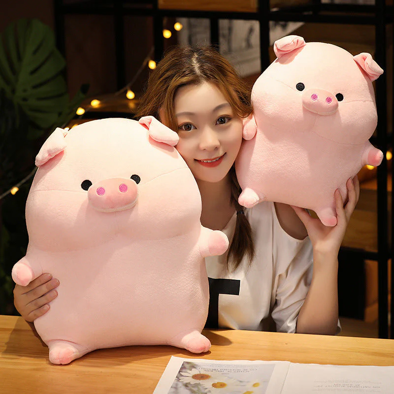 Pig Doll Pillow Girl Plush Toy - Image 3