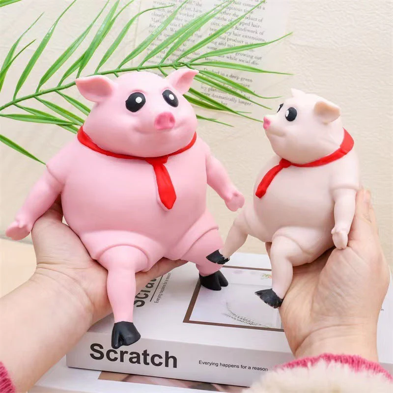 Piggy Squeeze Toys  Pigs Antistress Toy Cute Squeeze Animals Lovely Piggy Doll Stress Relief Toy Children Day For Kids Gift Gifts - Image 3