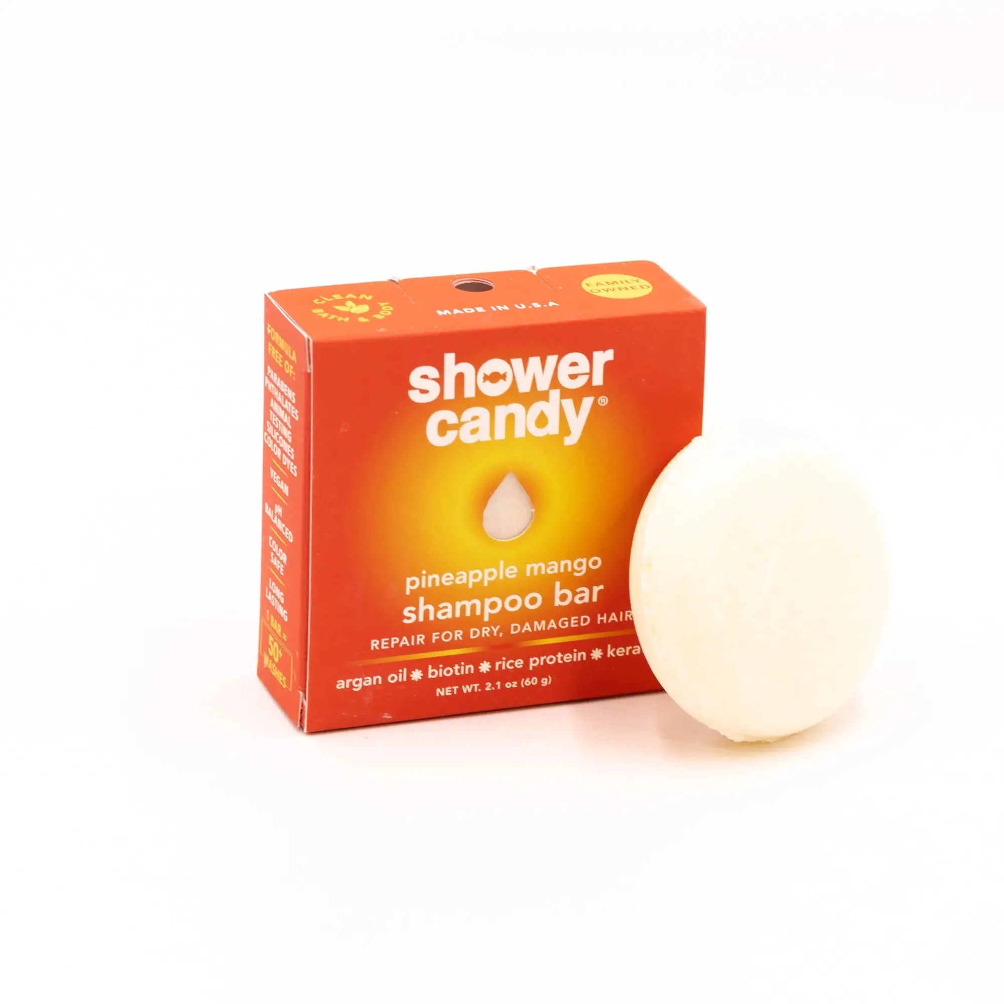 Pineapple Mango Shampoo Bar – Repair for Dry, Damaged Hair - Image 4