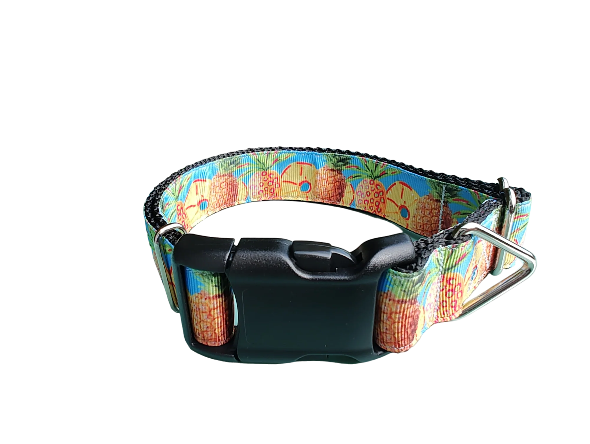 Pineapple Nylon Dog Collar - Image 2