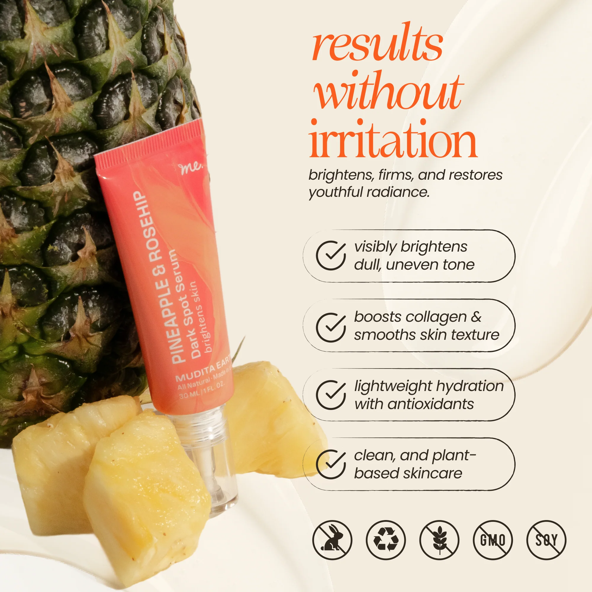 Pineapple & Rosehip Vitamin C Serum - Image 3
