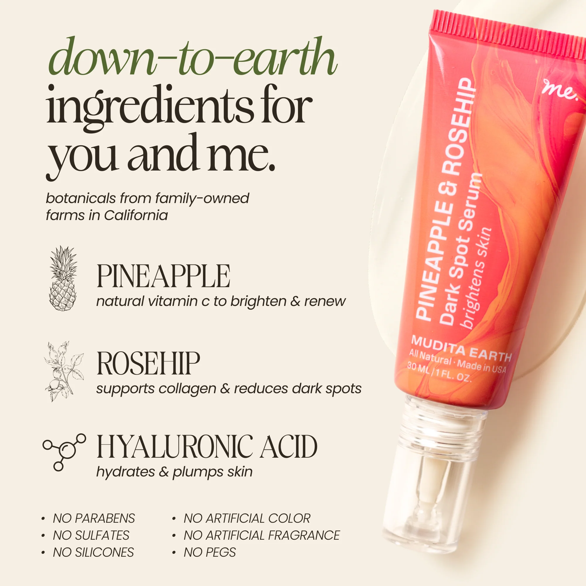 Pineapple & Rosehip Vitamin C Serum - Image 4