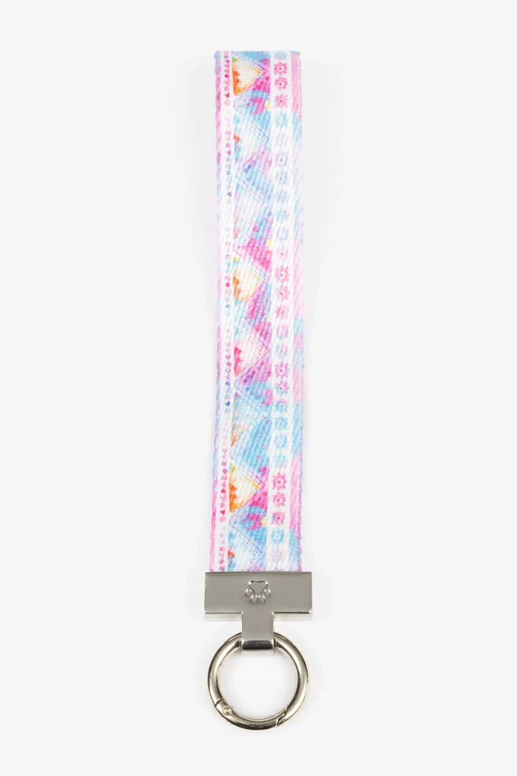 Pink and Blue Tribal Dog Bandana & Matching Keychain - Image 6