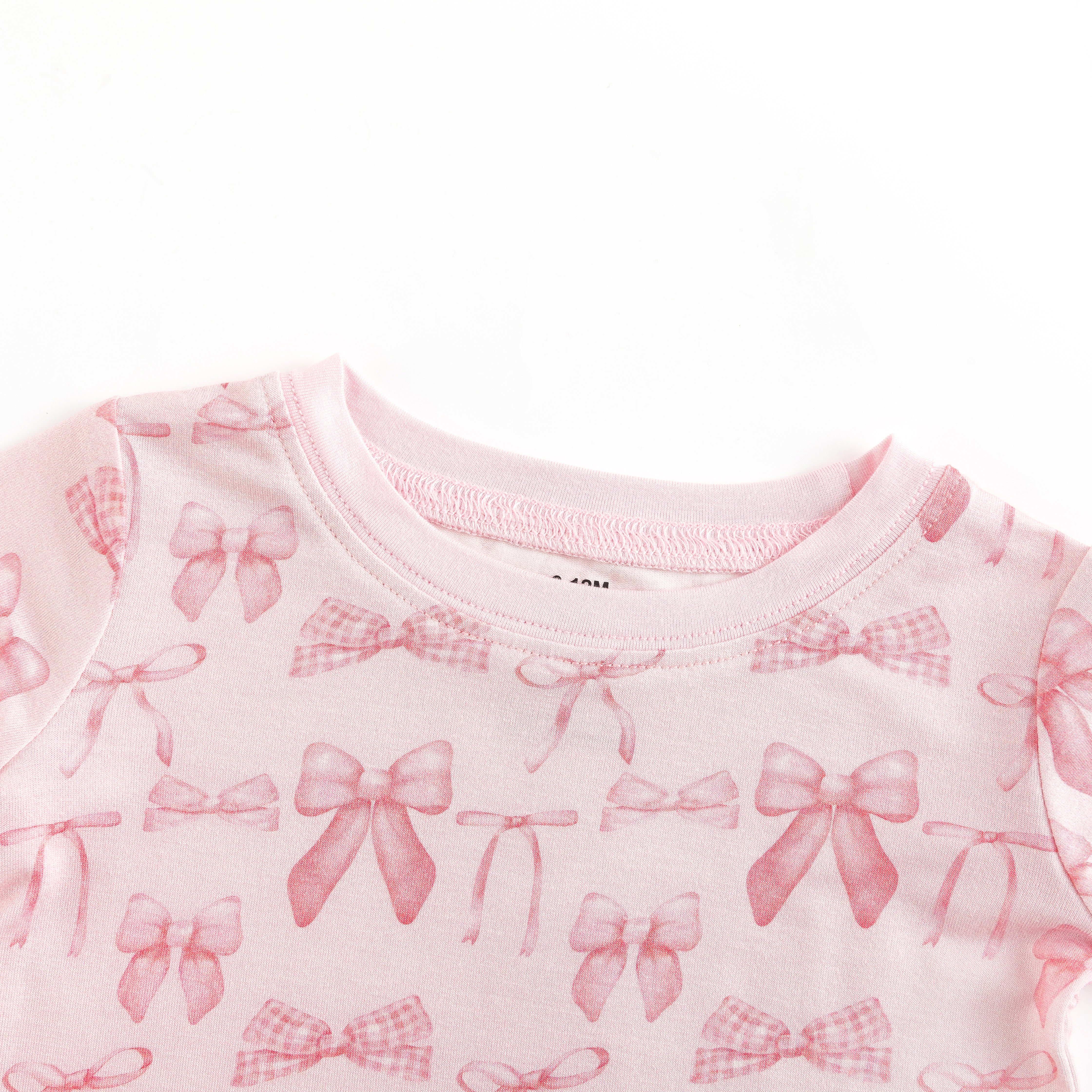 Pink Bows (Long Sleeve PJ) - Image 3