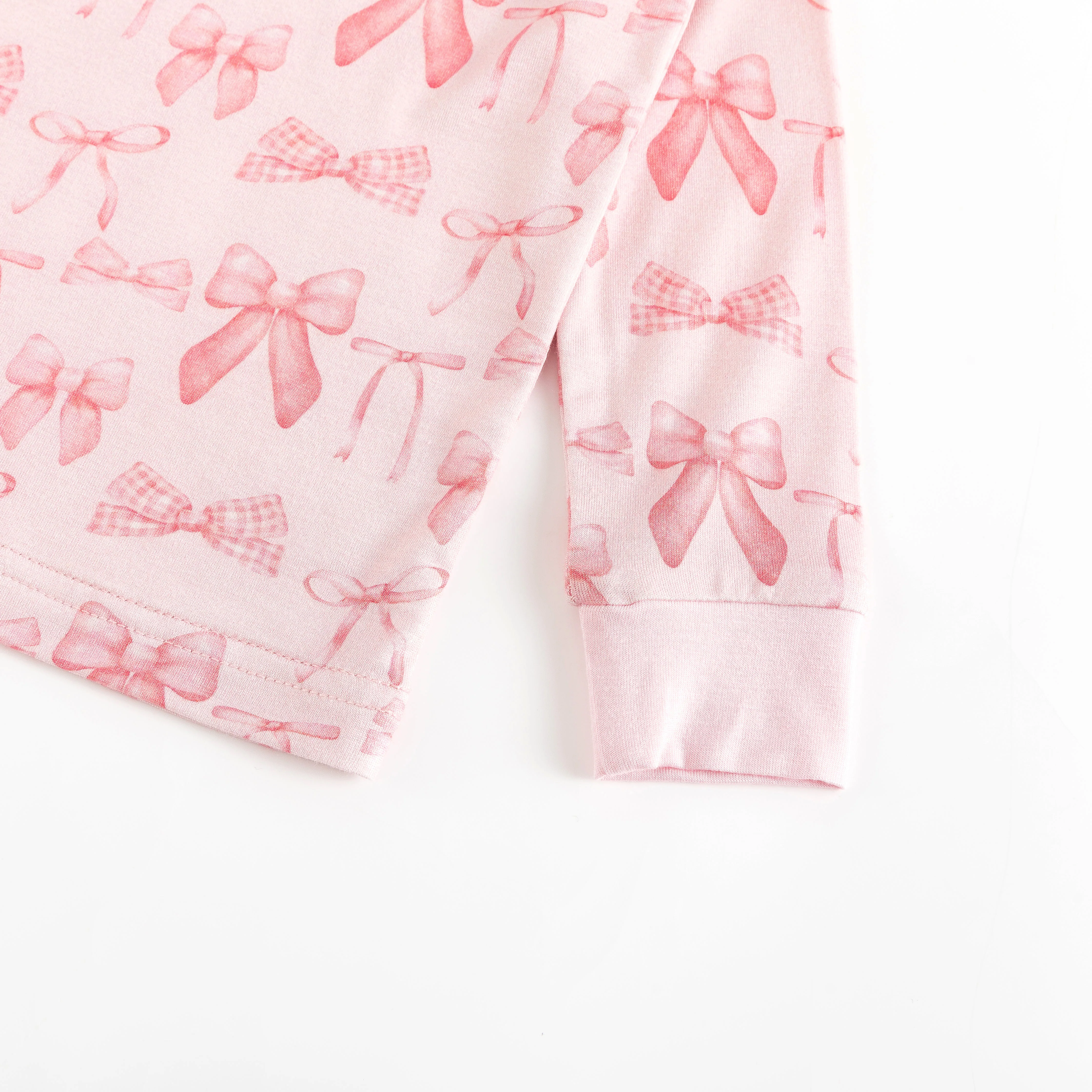 Pink Bows (Long Sleeve PJ) - Image 4