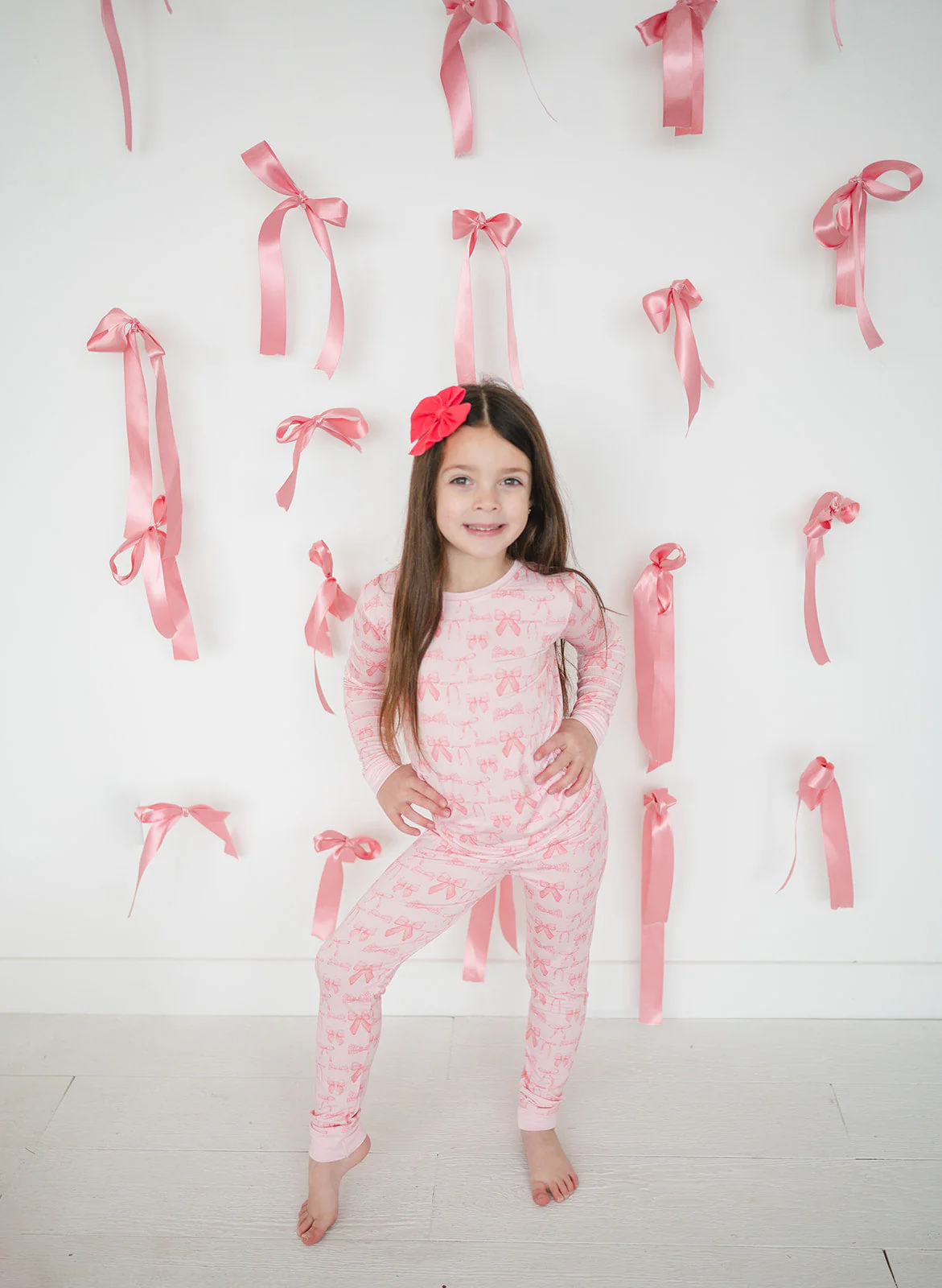 Pink Bows (Long Sleeve PJ) - Image 8