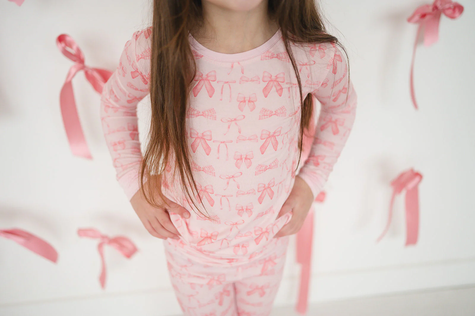 Pink Bows (Long Sleeve PJ) - Image 9