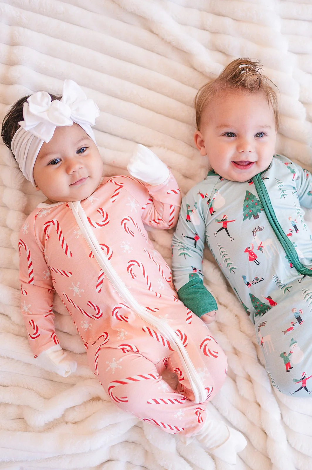 Pink Candy Cane (Convertible Zip Footies) - Image 10