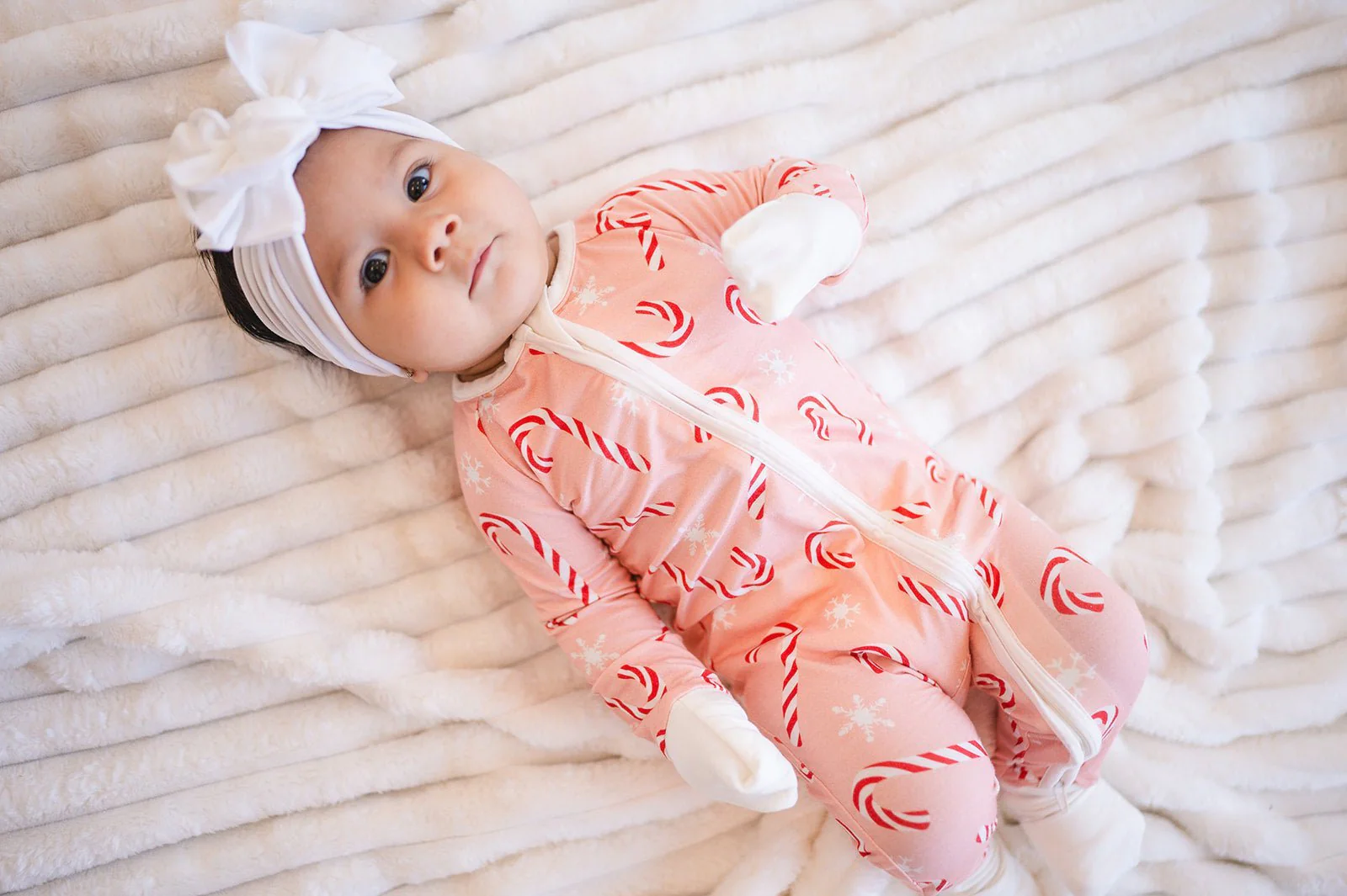 Pink Candy Cane (Convertible Zip Footies) - Image 12