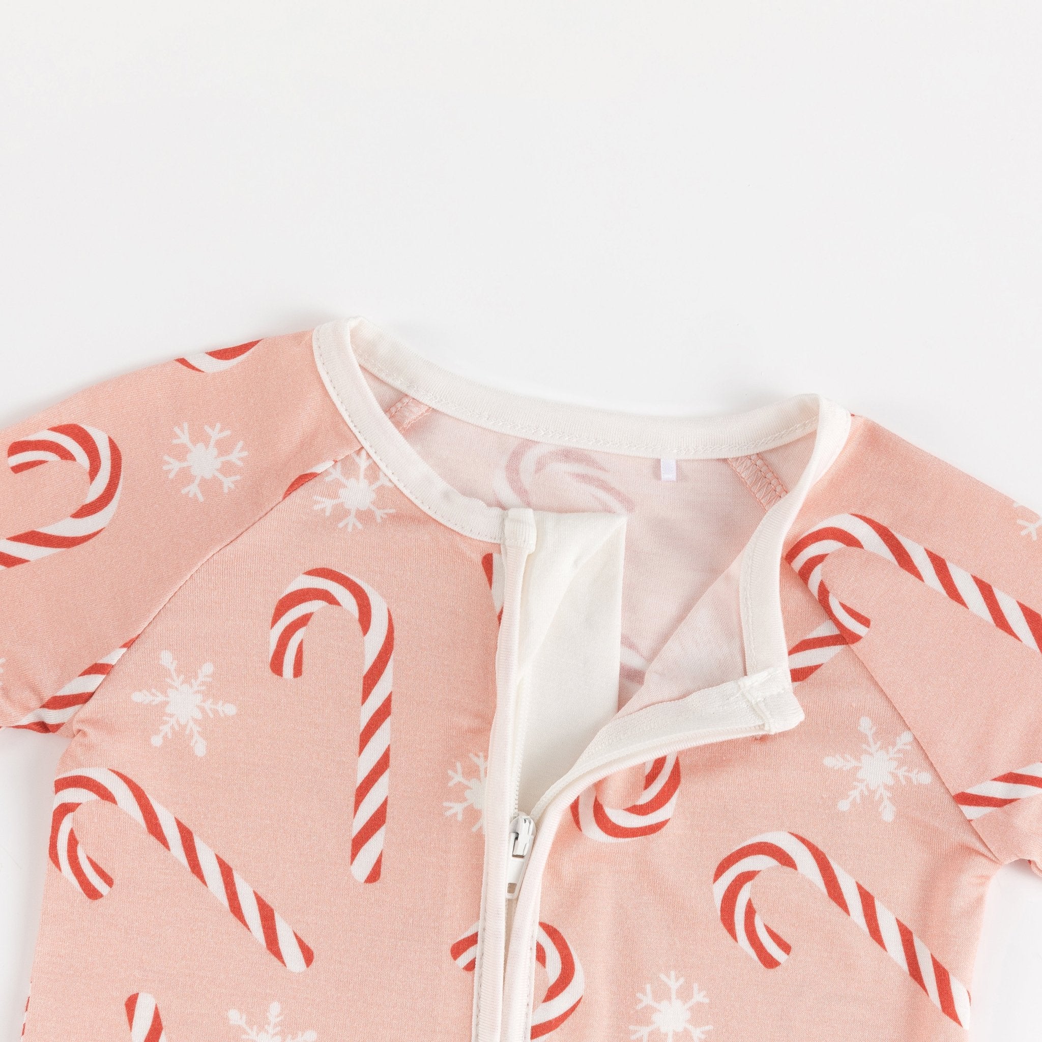 Pink Candy Cane (Convertible Zip Footies) - Image 6