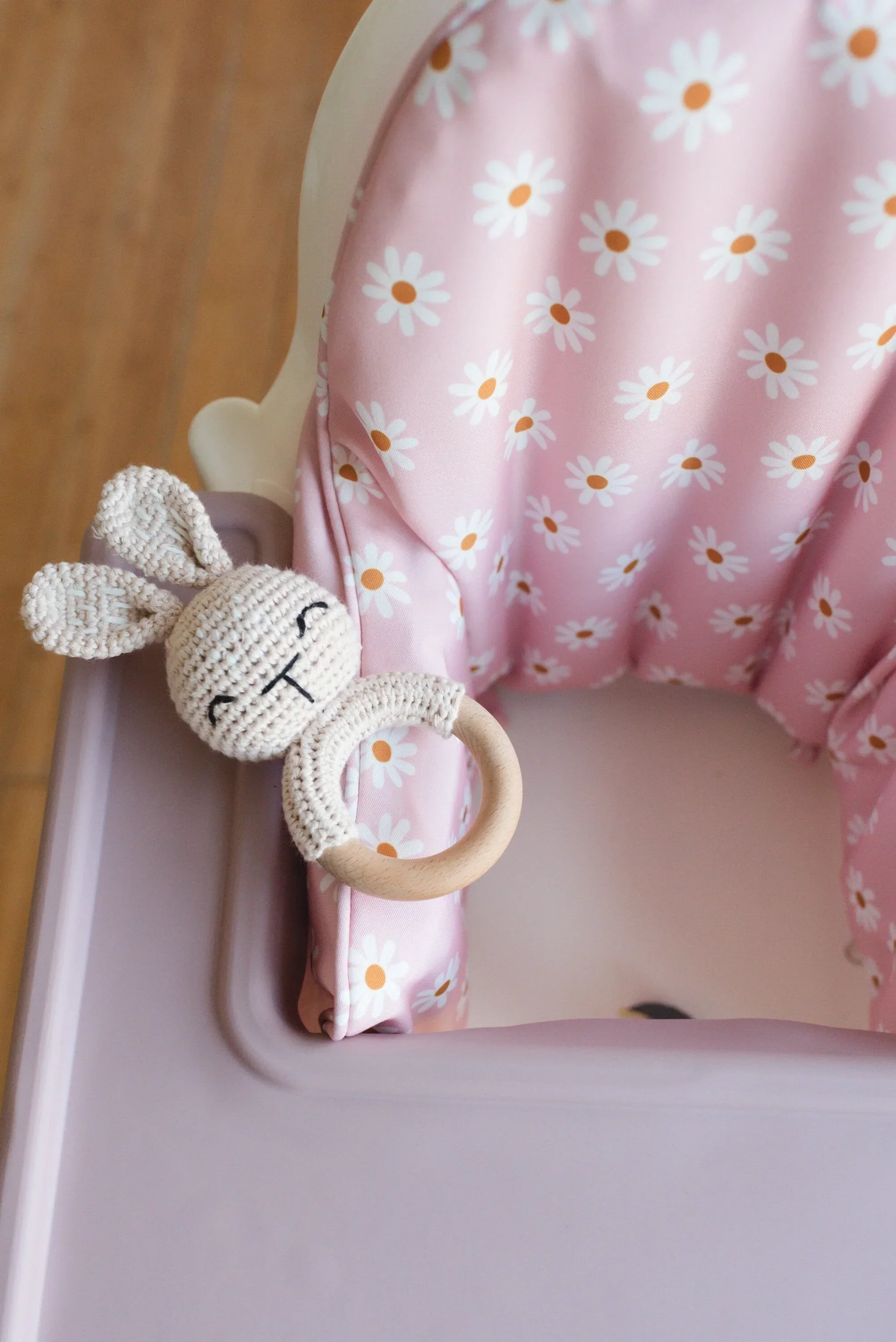 Pink Daisy IKEA Antilop Cushion Cover - Image 3