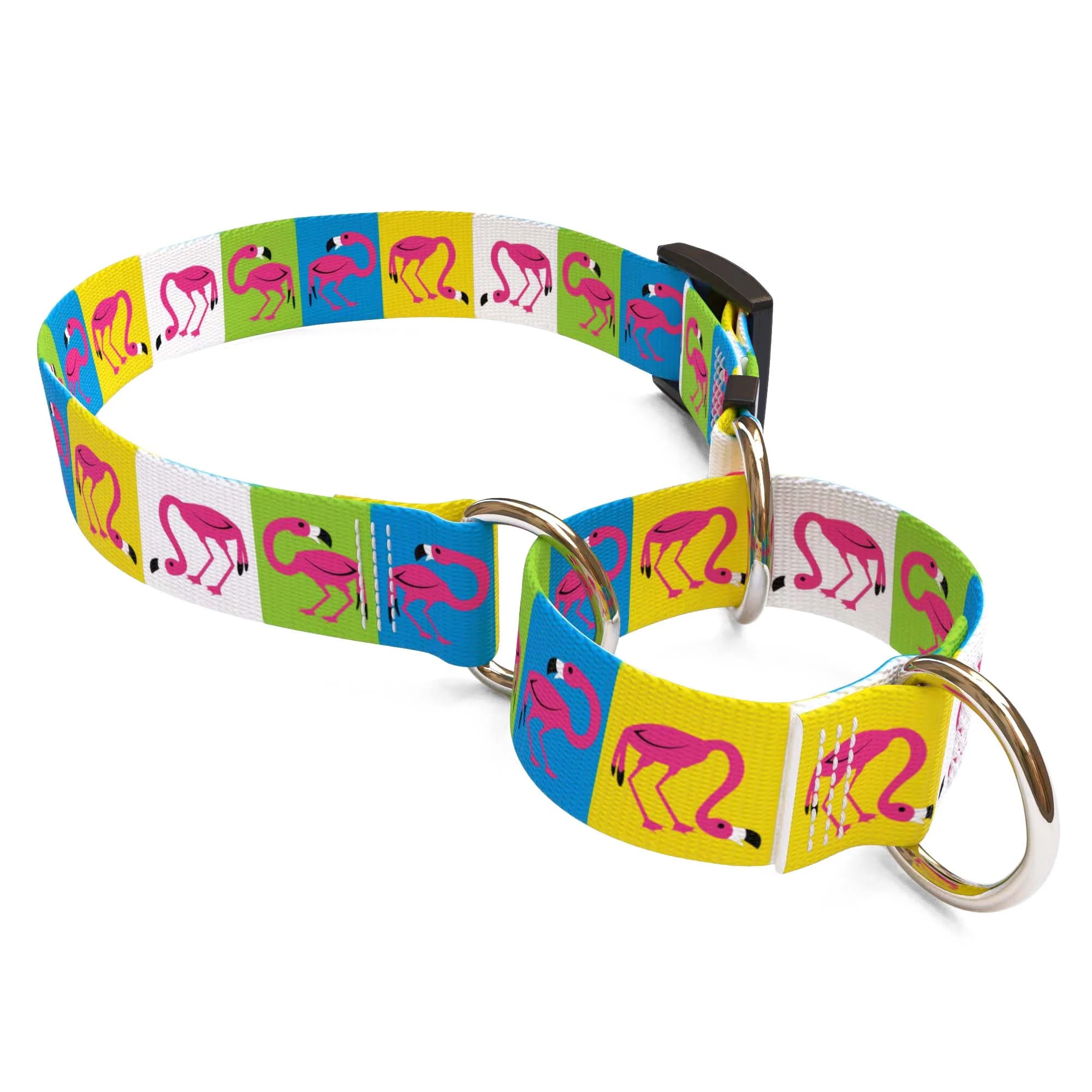 Pink Flamingo Dog Collar - Image 3