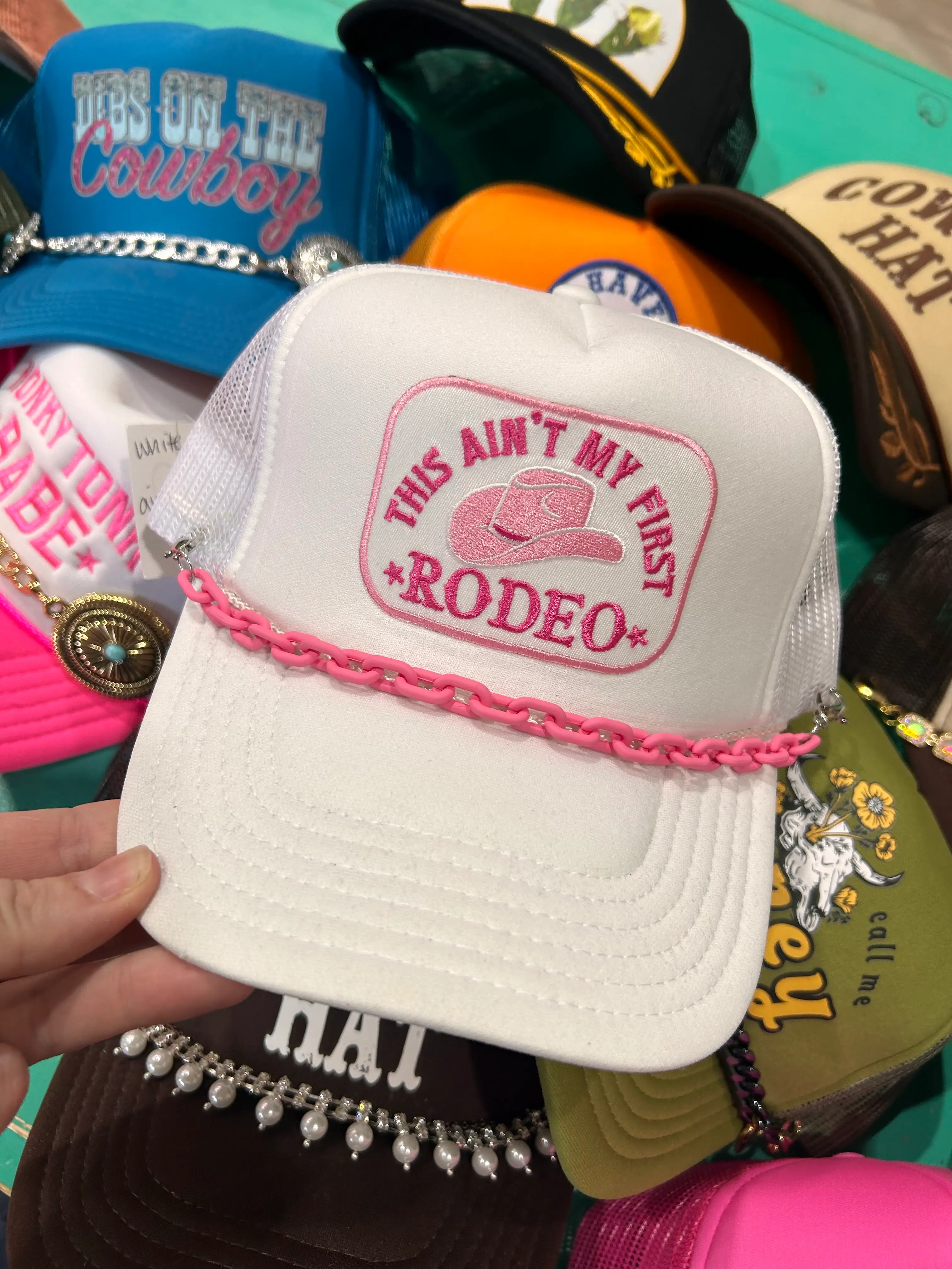 Pink Link Trucker Chain - Image 2