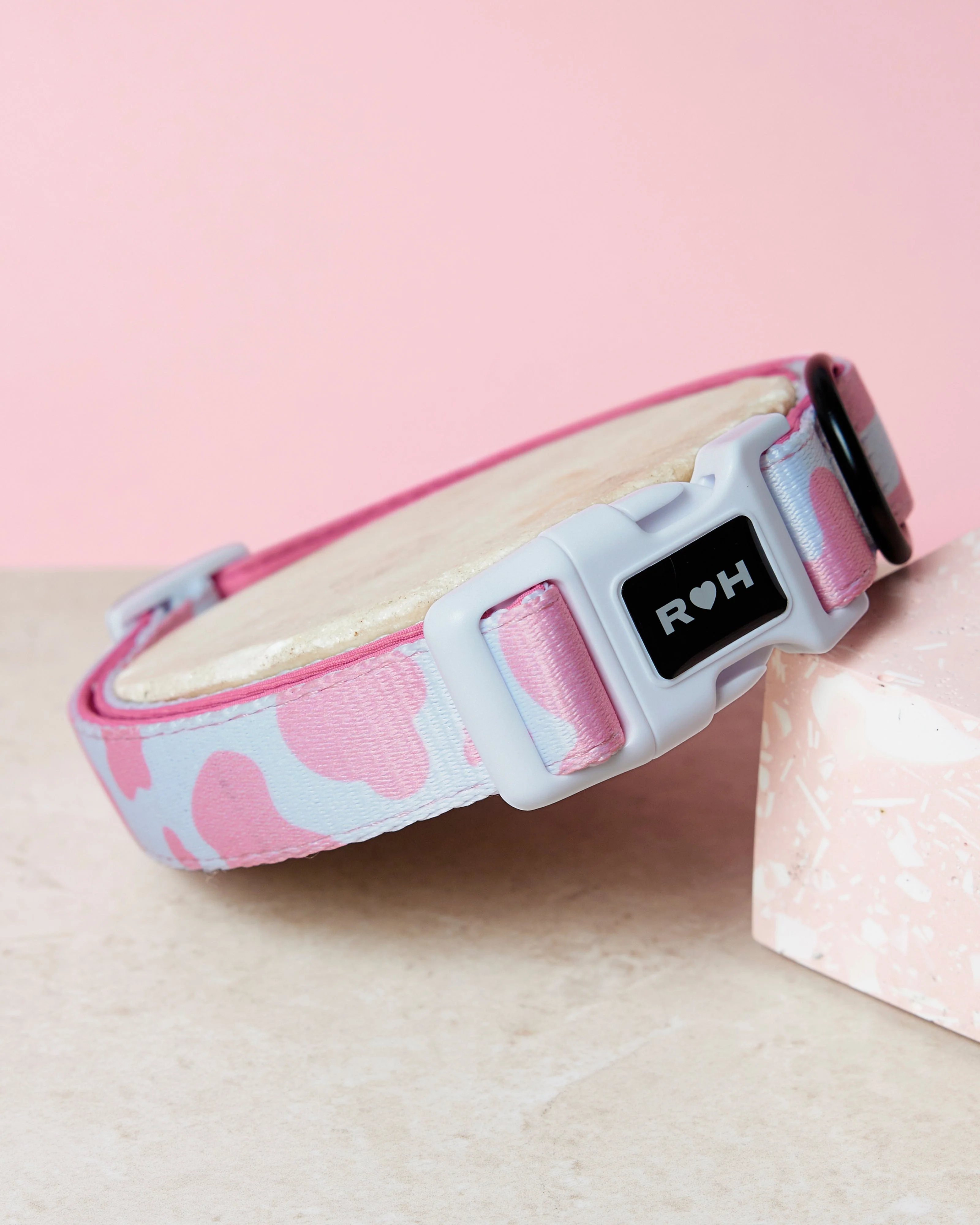 Pink Moo'd Collar & Bowtie - Image 4