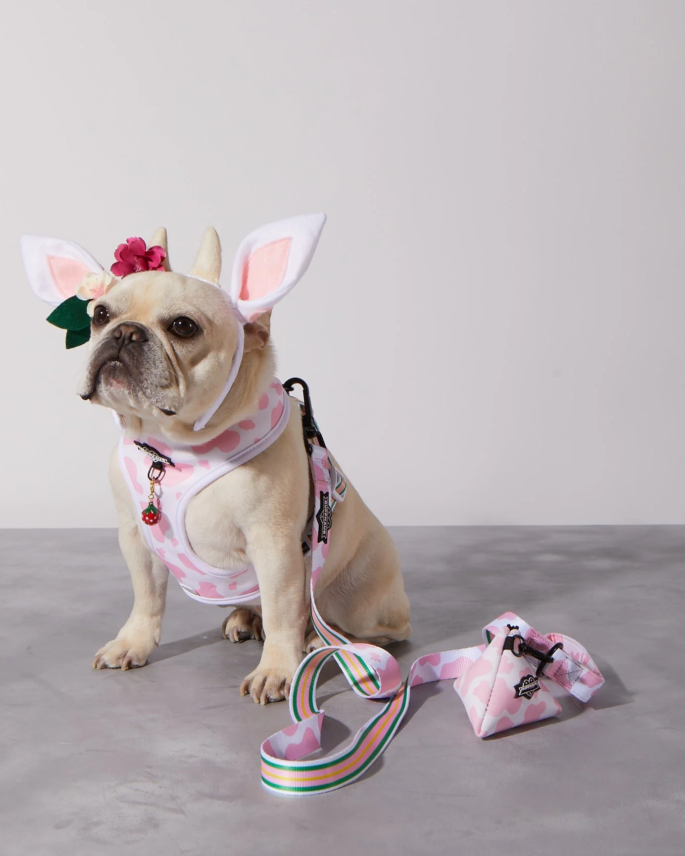 Pink Moo'd Poop Bag Holder - Image 3