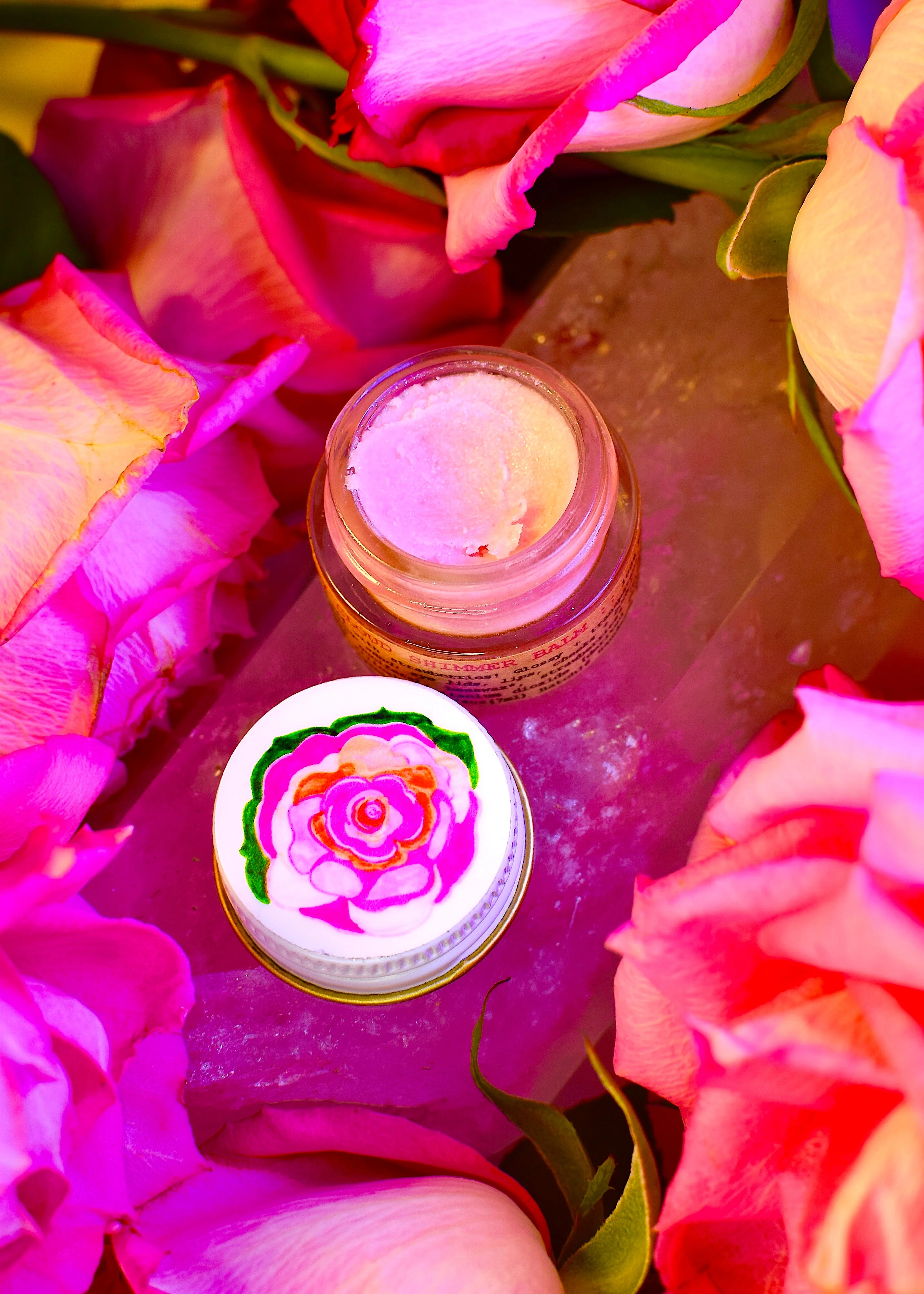 Pink Puffy Cloud Shimmer Balm - Image 2