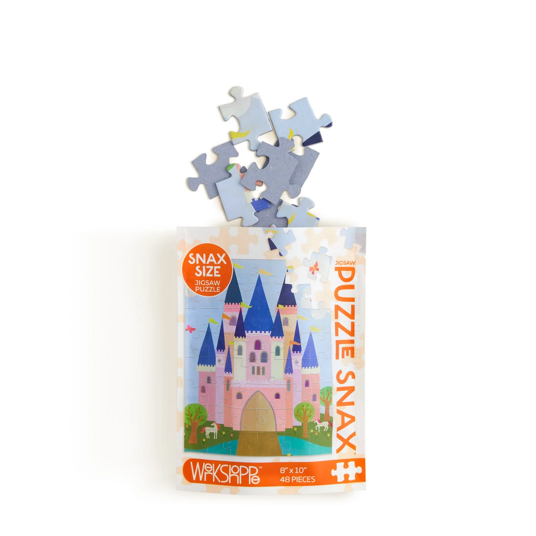 Pink Royal Castle 48 Piece Jigsaw Puzzle Snax - Image 5