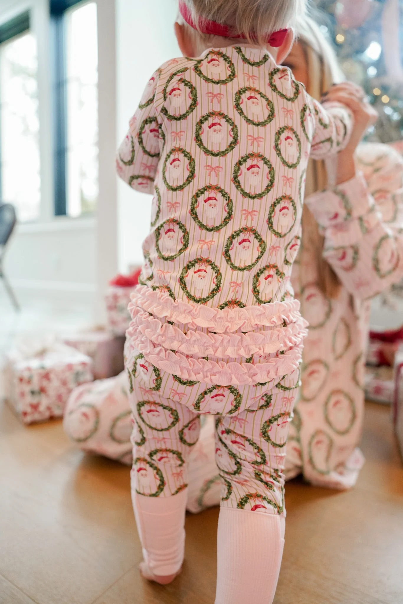 Pink Santa - Ribbed Bamboo Sleeper - Image 13
