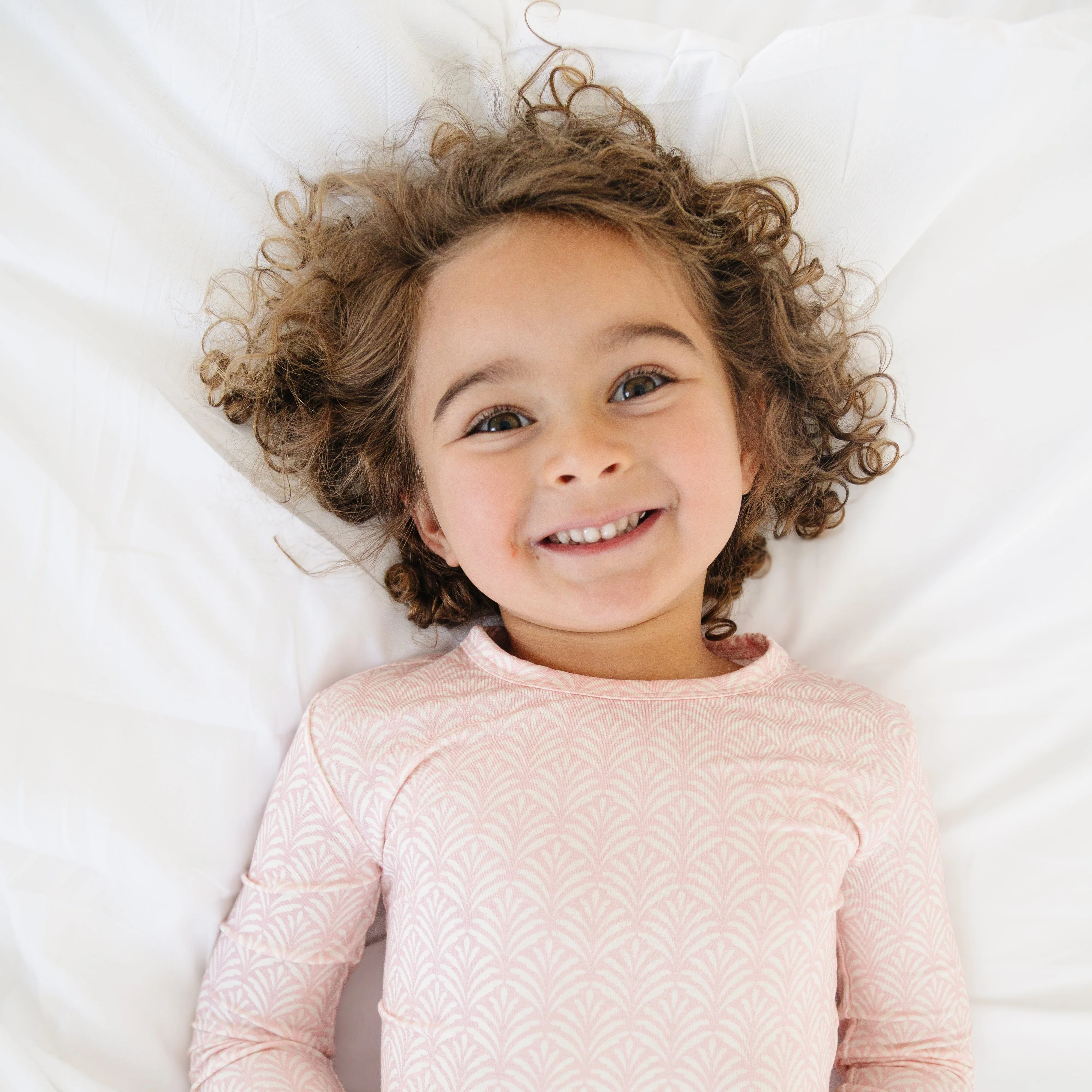 Pink Symphony Bamboo Toddler Pajama Set - Image 4