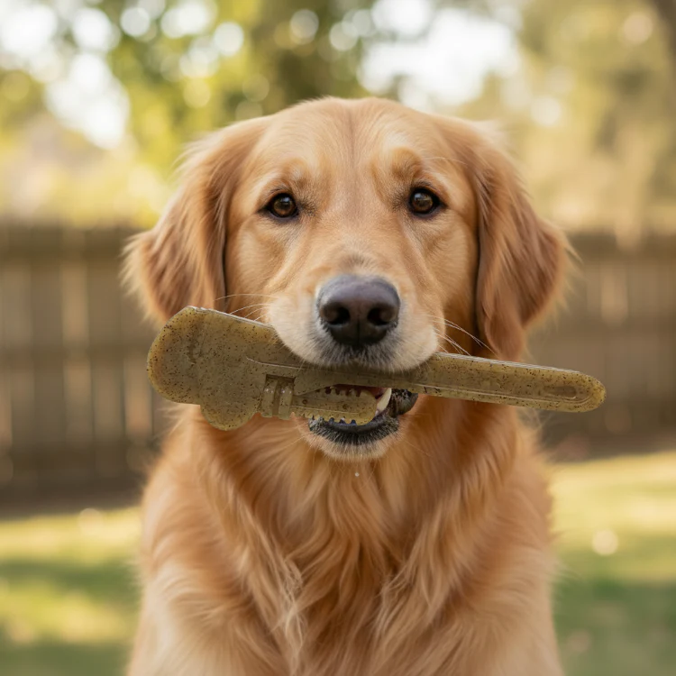 Pipe Wrench Nylon Dog Toy for Aggressive Chewers | USA Made | SodaPup - Image 4