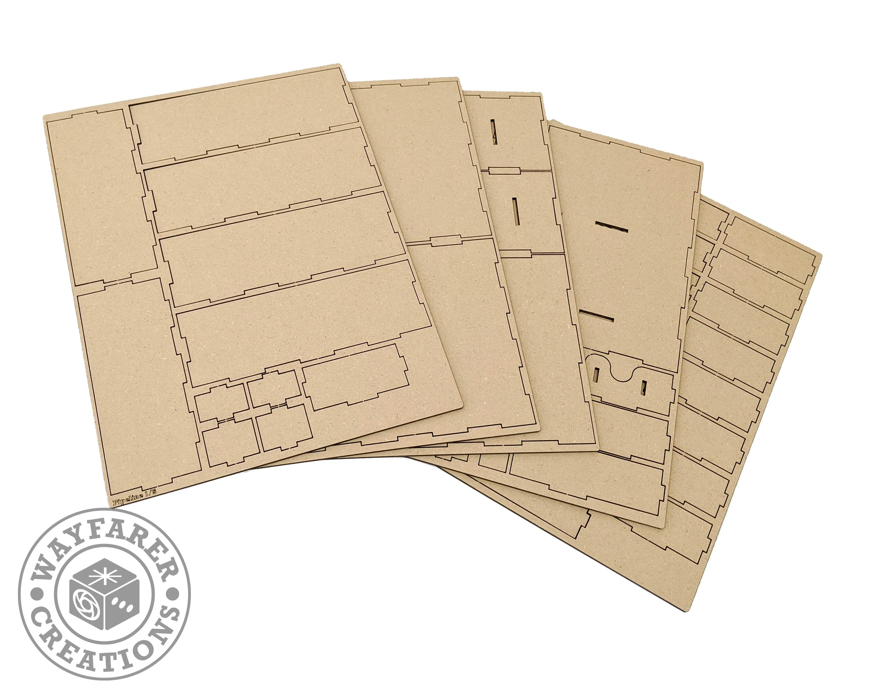 Pipeline Board Game Organizer Insert - Image 3