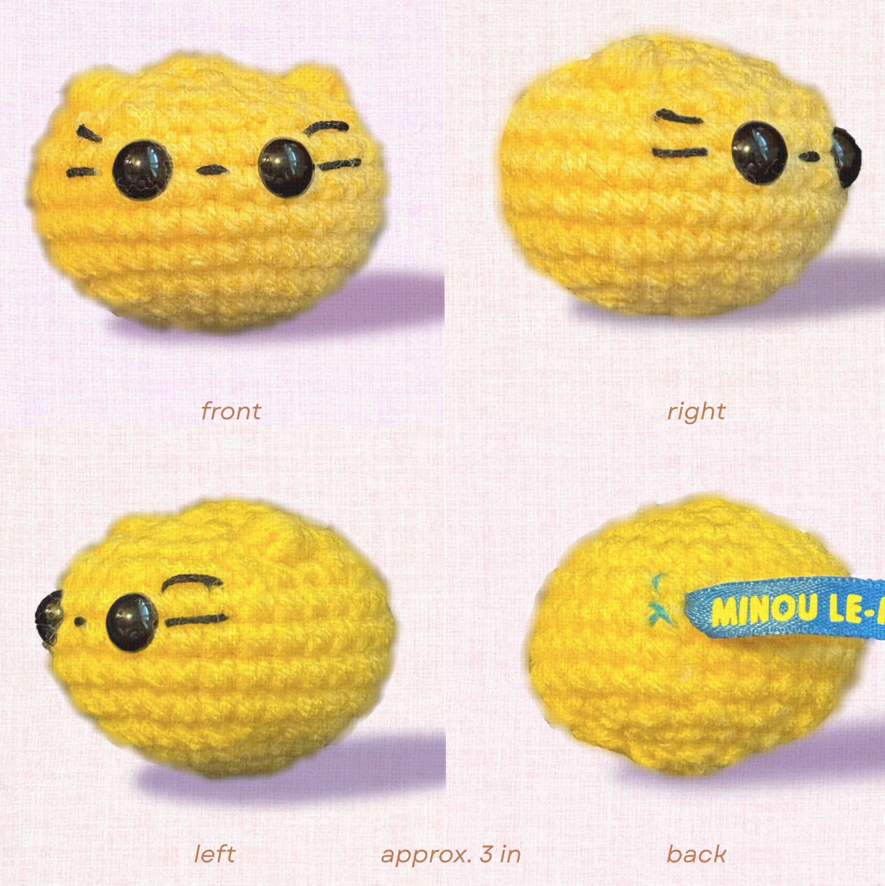 Pippa the chonk | weighted cat toy - Image 4