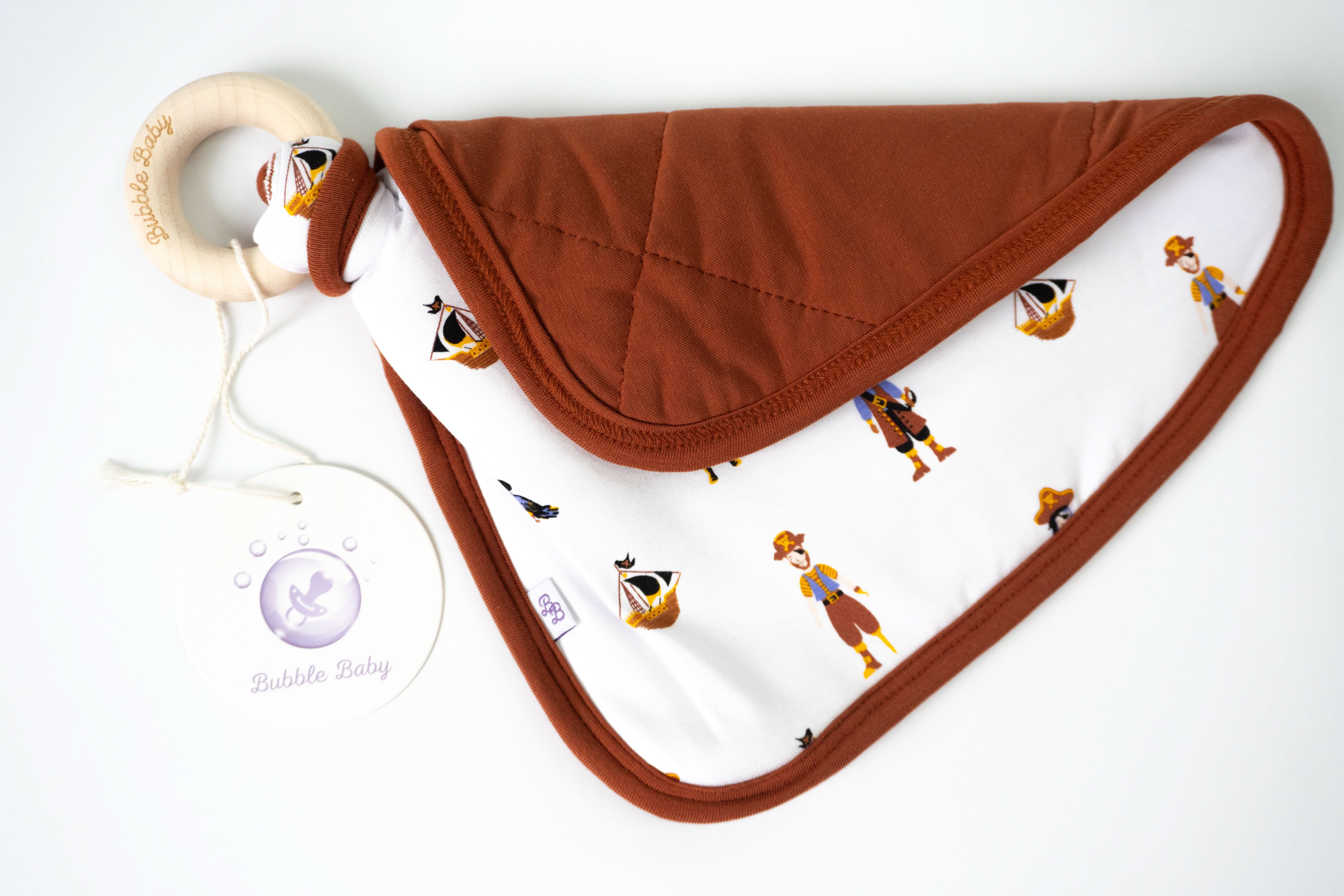 Pirate | Sprig Quilted Lovey - Image 2